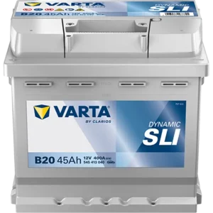 Noutate VARTA DYNAMIC SLI B20 12V 45Ah 400A - Borna Normala (dreapta +)