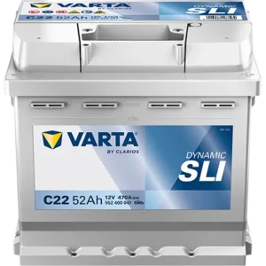 Expediere rapidă VARTA DYNAMIC SLI C22 12V 52Ah 470A - Borna Normala (dreapta +)