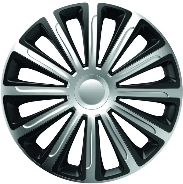 Ofertă specială Set Capace Roti 15` Silver&Black Trend