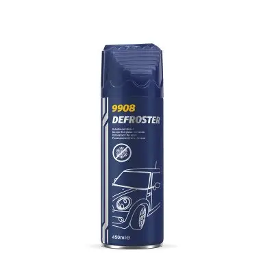 Ultima șansă Spray Dezghetat Parbriz Yale Faruri Mannol 9908 - 400Ml