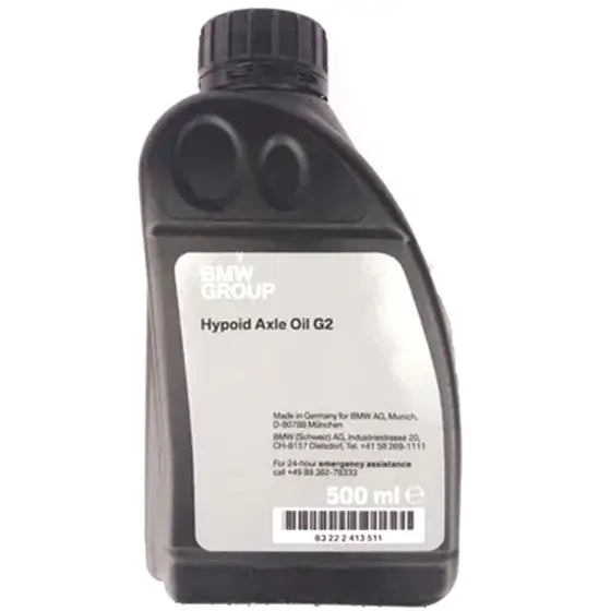Calitate înaltă Ulei diferential fata original BMW Hypoid Axle Oil G2 75W85 83222413511 - 500ML