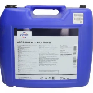 Ulei motor Fuchs Agrifarm MOT X-LA 10W40 - 20 Litri Disponibil imediat