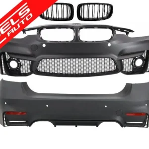 Pachet M3 compatibil cu BMW Seria 3 F30 (2011-up) Kit EVO II M3 cu Grile M | Angels Auto Preț mic