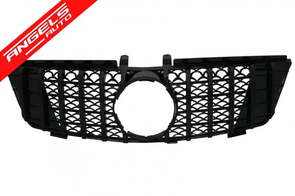 Discount Grila Centrala compatibila cu ML W164 (2008-2011) GT-R Panamericana Design Negru | Angels Auto