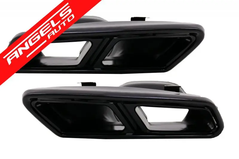 Transport gratuit Tobe evacuare compatibile cu Mercedes W222 W212 CLS W218 AMG Design Black Exclusive | Angels Auto