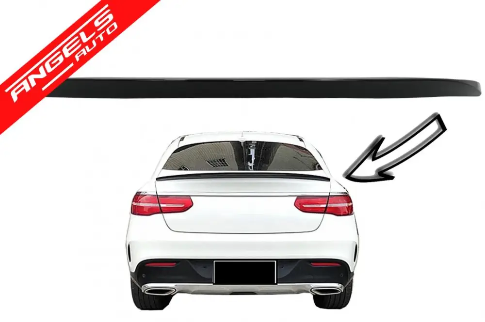 Eleron portbagaj compatibil cu Mercedes GLE Coupe C292 (2015-2019) Look Negru Lucios | Angels Auto Chilipir