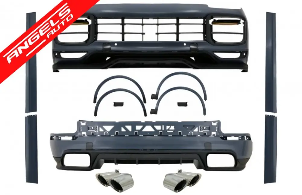 Pachet Kit compatibil cu Porsche Cayenne 9Y0 2018-Up Conversie Turbo sau Aero Design | Angels Auto Super ofertă