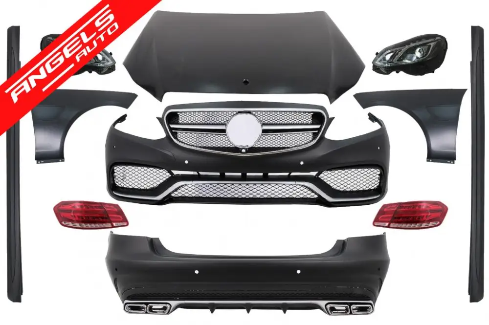 Cumpără acum Kit Exterior compatibil cu Mercedes E-Class W212 (09-12) Conversie la Facelift E63 | Angels Auto