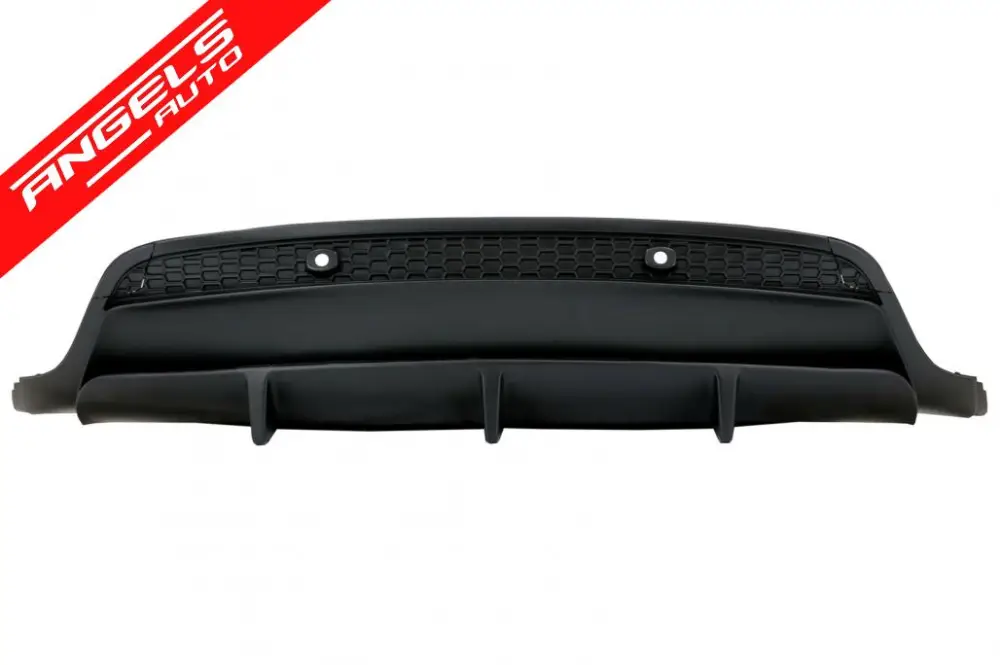 Retur ușor Difuzor Bara Spate compatibil cu BMW X6 E71 (2006-up) M-Design Negru | Angels Auto