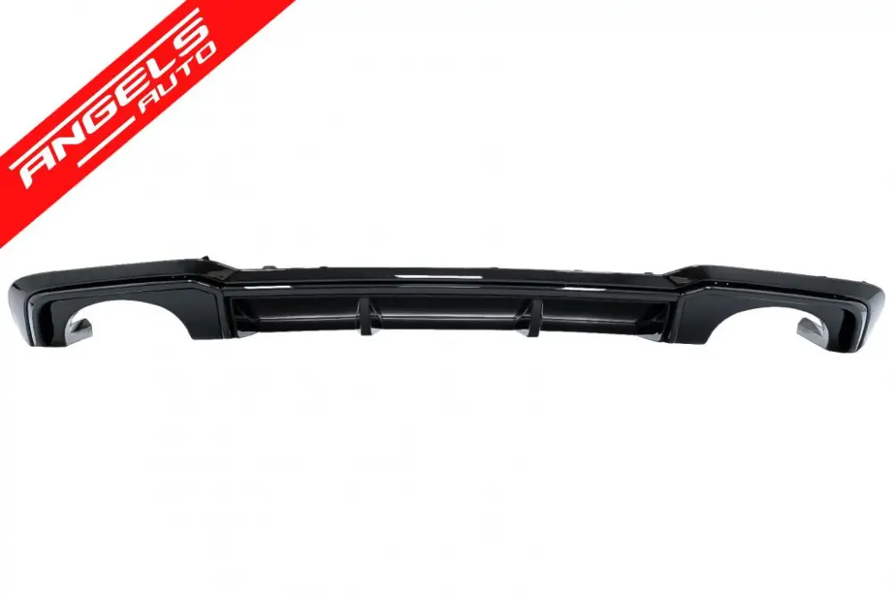 Reducere specială Difuzor Negru Lucios compatibil cu Audi A3 8V Facelift (2016-2019) Sedan RS Design | Angels Auto