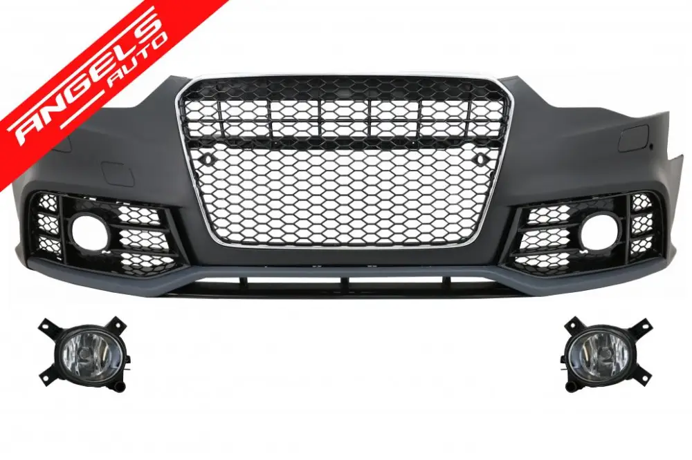 Reducere Bara Fata compatibila cu Audi A5 8T (2012-2016) Sport cu proiectoare ceata | Angels Auto
