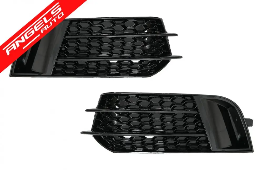Grile Laterale compatibile cu Audi A1 8X (2010-2015) RS1 Look Negru Lucios | Angels Auto Disponibil imediat