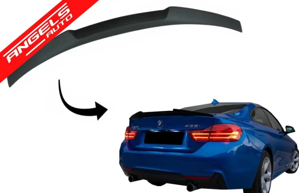 Eleron Portbagaj compatibil cu BMW Seria 4 F32 (2013-up) M4 CSL Design Negru Mat | Angels Auto Reducere