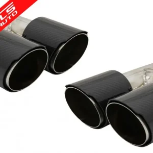 Tobe Ornamente Sistem de evacuare Carbon Fiber Finisaj Lucios 6.3cm | Angels Auto Preț redus