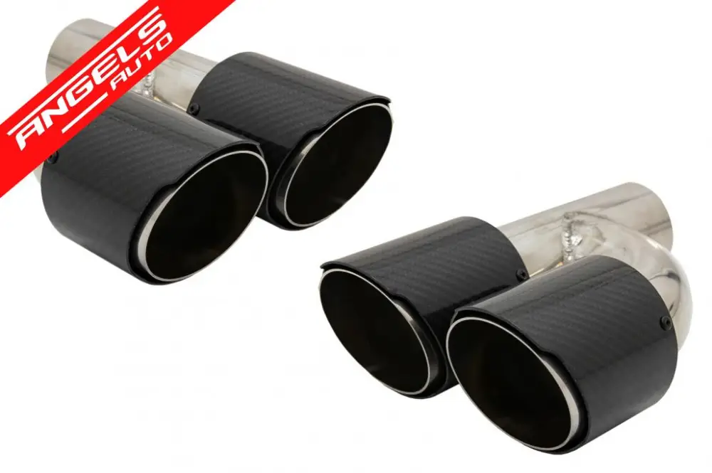 Tobe Ornamente Sistem de evacuare Carbon Fiber Finisaj Lucios 6.3cm | Angels Auto Preț redus