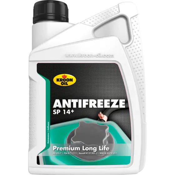 Antigel KROON OIL Antifreeze SP 14+ Premium Long Life 37346, verde/albastru - 1 Litru Preferatul clienților