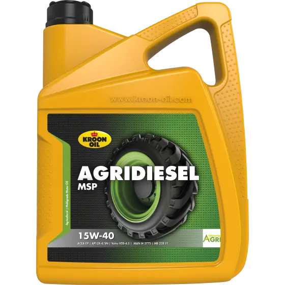 Ulei motor KROON OIL Agridiesel MSP 15W40 35081 - 5 Litri Preț redus