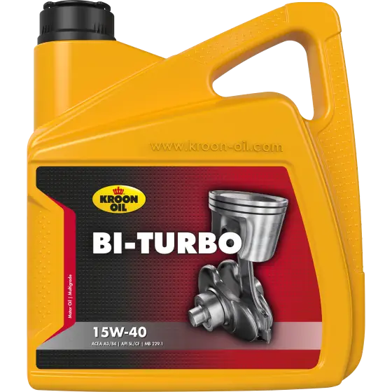 Ulei motor KROON OIL Bi-Turbo 15W40 33078 - 4 Litri Ofertă specială