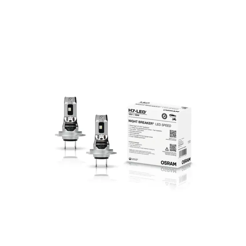 Set 2 Becuri Night Breaker Led Speed H7 +230% Cutie Service Omologare RAR Discount