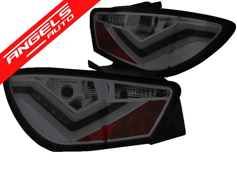 Stopuri LED Bar compatibile cu Seat IBIZA 6J 3D (06.2008-2012) Rosu Fumuriu | Angels Auto Livrare expres