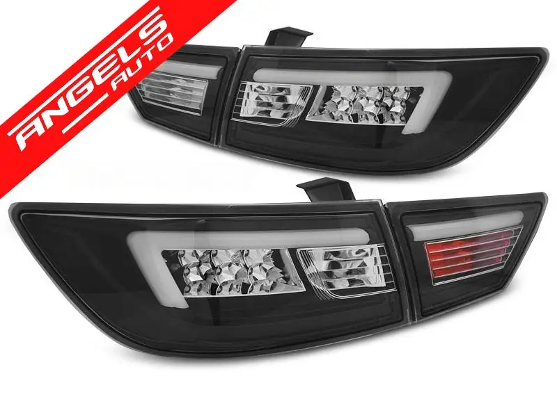 Stopuri compatibile cu Renault CLIO IV 13-16 HB LED BAR Negru | Angels Auto Reducere de preț
