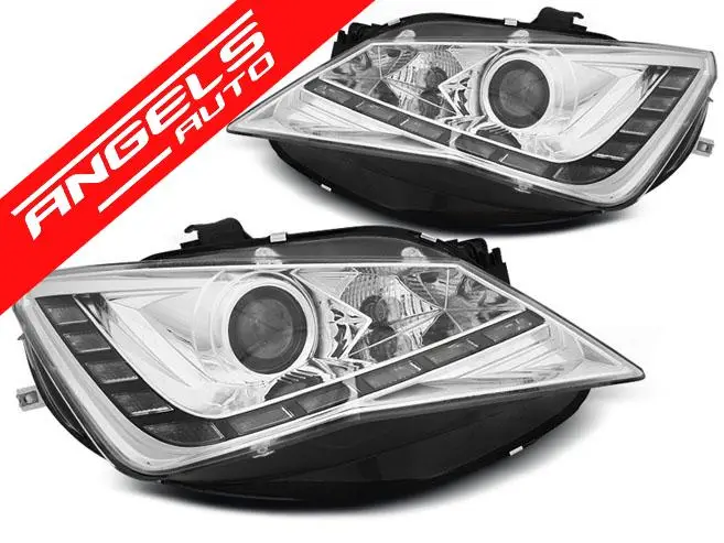 Faruri LED DRL compatibile cu Seat SEAT IBIZA 6J 2012-2015 Crom | Angels Auto Ofertă de sezon