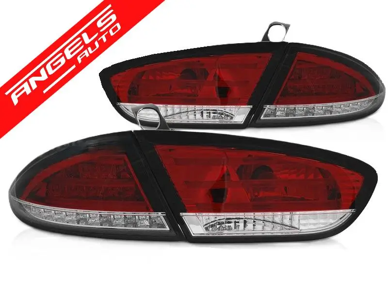 Stopuri LED compatibile cu Seat Leon (03.2009-2012) Rosu Alb | Angels Auto Expediere rapidă