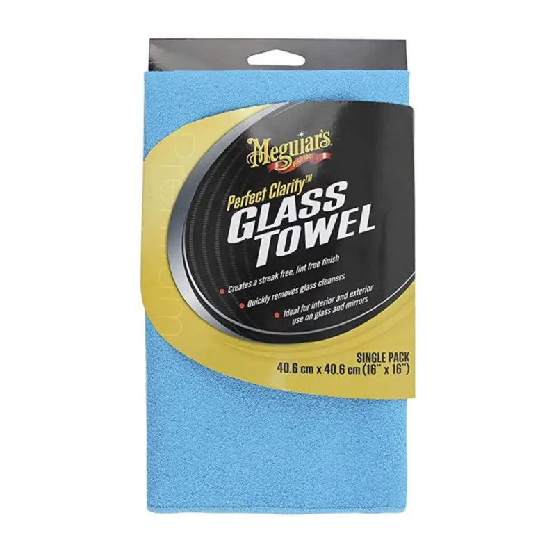 Plată sigură Laveta Microfibre Sticla Meguiar's Glass Towel, 40x40 cm