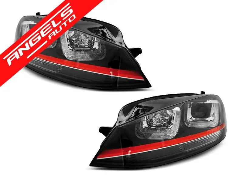 Reducere de preț Faruri U-LED LIGHT compatibile cu VW compatibile cu Golf 7 2012-2017 Red Line | Angels Auto
