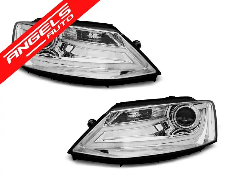 Faruri Tube Light compatibile cu VW Jetta 6 2011-2018 LED | Angels Auto Super ofertă