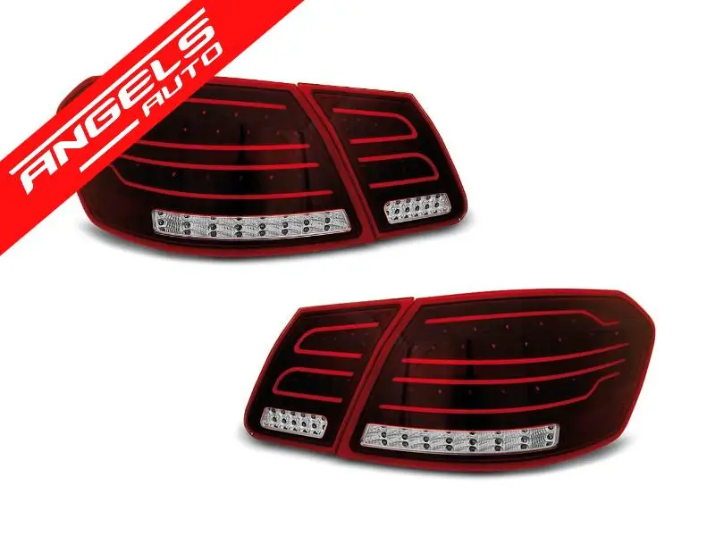 Plată sigură Stopuri bara LED Rosu WHIE potrivite pentru compatibile cu Mercedes W212 E-KLASA 09-13 | Angels Auto