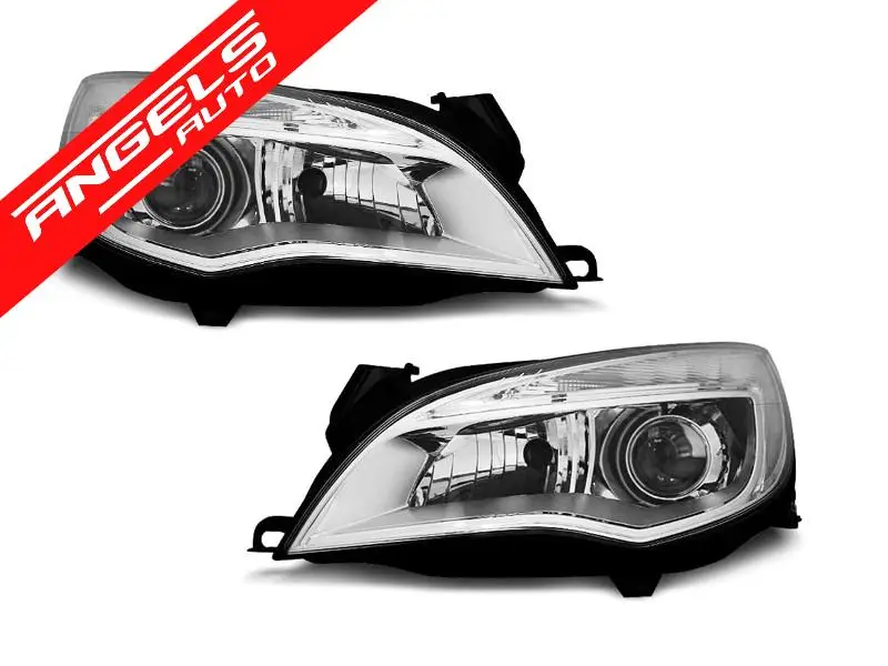 Livrare expres Faruri compatibile cu Opel ASTRA J 10-12 CHROME TRU DRL | Angels Auto