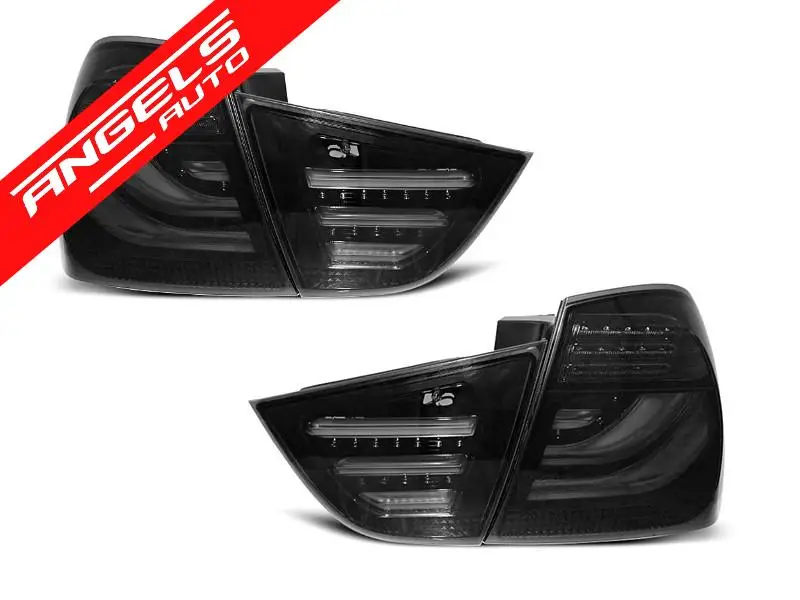 Stopuri bara LED Fumurii Negru potrivite pentru compatibile cu BMW E90 09-11 | Angels Auto Cel mai vândut