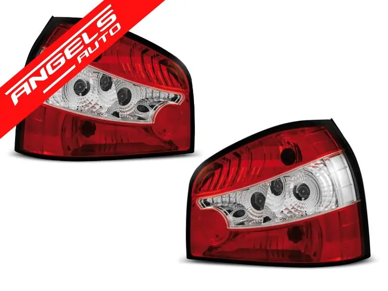 Stopuri compatibile cu Audi A3 8L (1996-2000) Rosu-Alb | Angels Auto Comandă acum
