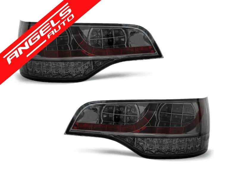 Stopuri LED compatibile cu Audi Q7 4L (2006-2009) Fumuriu | Angels Auto Reducere specială