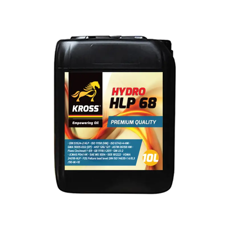 Ulei hidraulic KROSS HYDRO HLP 68 - 10 Litri Popular