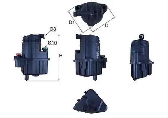 Vezi acum Filtru combustibil MAHLE KL469