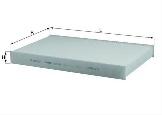 Filtru habitaclu MAHLE LA138 Livrare expres