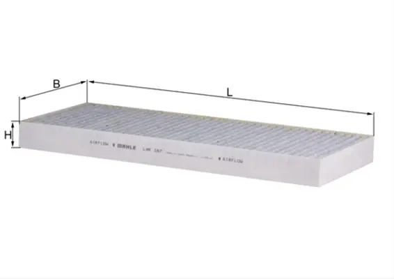 Preț redus Filtru habitaclu cu carbon activ MAHLE LAK167