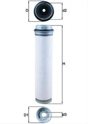 Filtru aer secundar MAHLE LXS40/1 Ofertă limitată