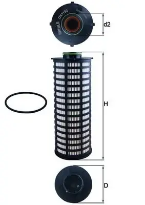 Filtru ulei MAHLE OX1152D Ofertă specială