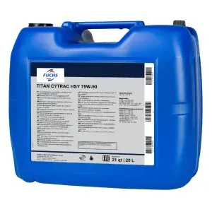 Plată sigură Ulei transmisie manuala si punte Fuchs Titan Cytrac HSY 75W90 - 20 Litri