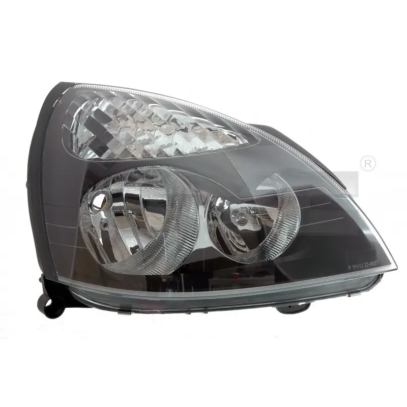 Far fata Renault Clio II facelift, Symbol I dreapta fond negru Retur gratuit