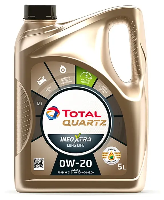 Cumpără online Olej Total 0W20 5L Ineo Quartz Xtra Ll C5 / 508.00 509.00 / Porsche C20