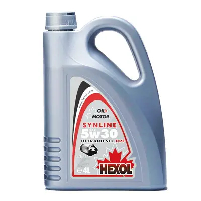 Comandă acum Hexol SYNLINE UltraDiesel DPF 5W30 5L