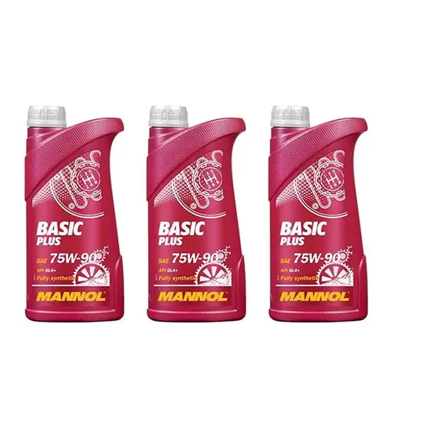 Pachet PROMO 3x MANNOL BASIC PLUS GETRIEBEOEL 75W-90 1L Discount