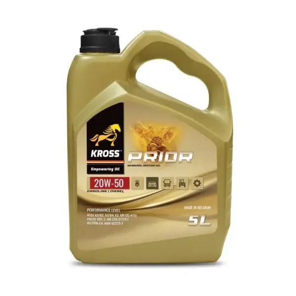 Ofertă de sezon Ulei Motor KROSS PRIOR 20W50 A3/B4 E3 5L