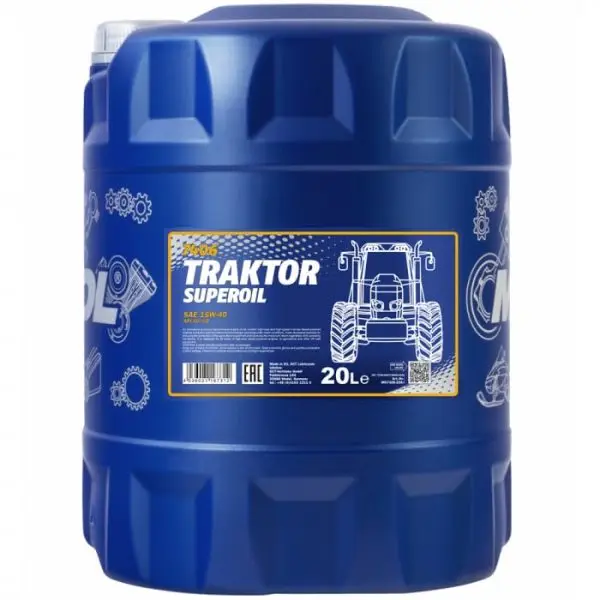 Ulei motor Mannol Traktor Superoil 15W40 – 20L Expediere rapidă