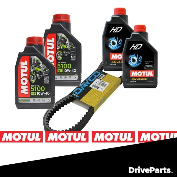 Pachet Revizie Linhai 300/400 Ulei Motor+Ulei Transmisie+Curea Dayco Reducere de preț
