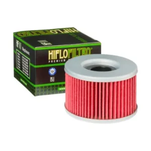 Comandă acum Filtru ulei HIFLO pentru motociclete HF111 - Honda CB250, CBR250, VT250, CB400, CX500, CBX550